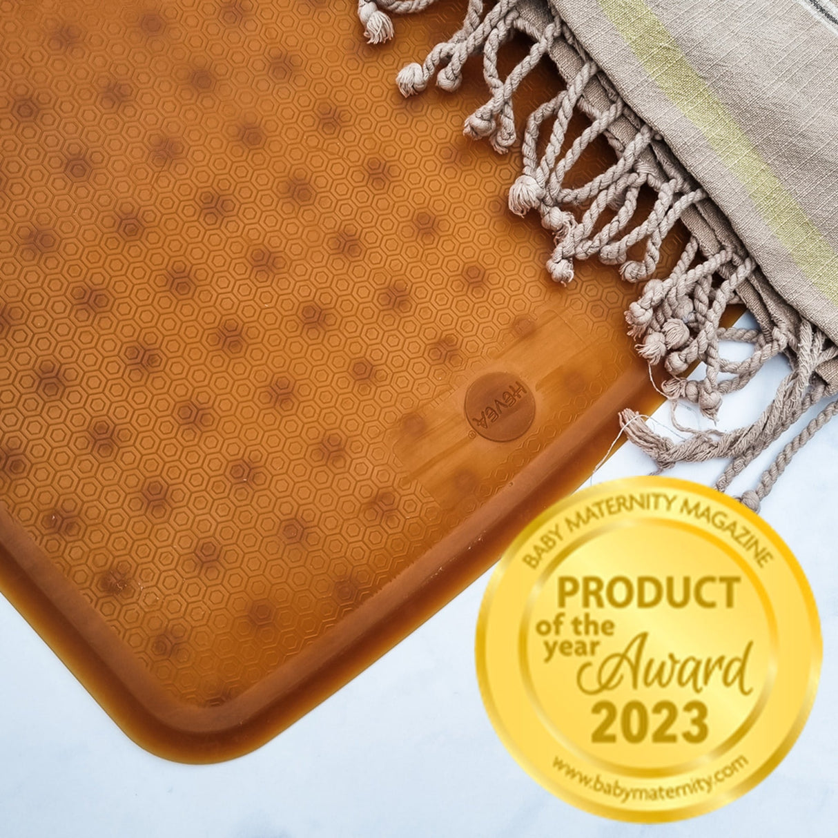 Baby Bath Mat in Natural Rubber - Baby