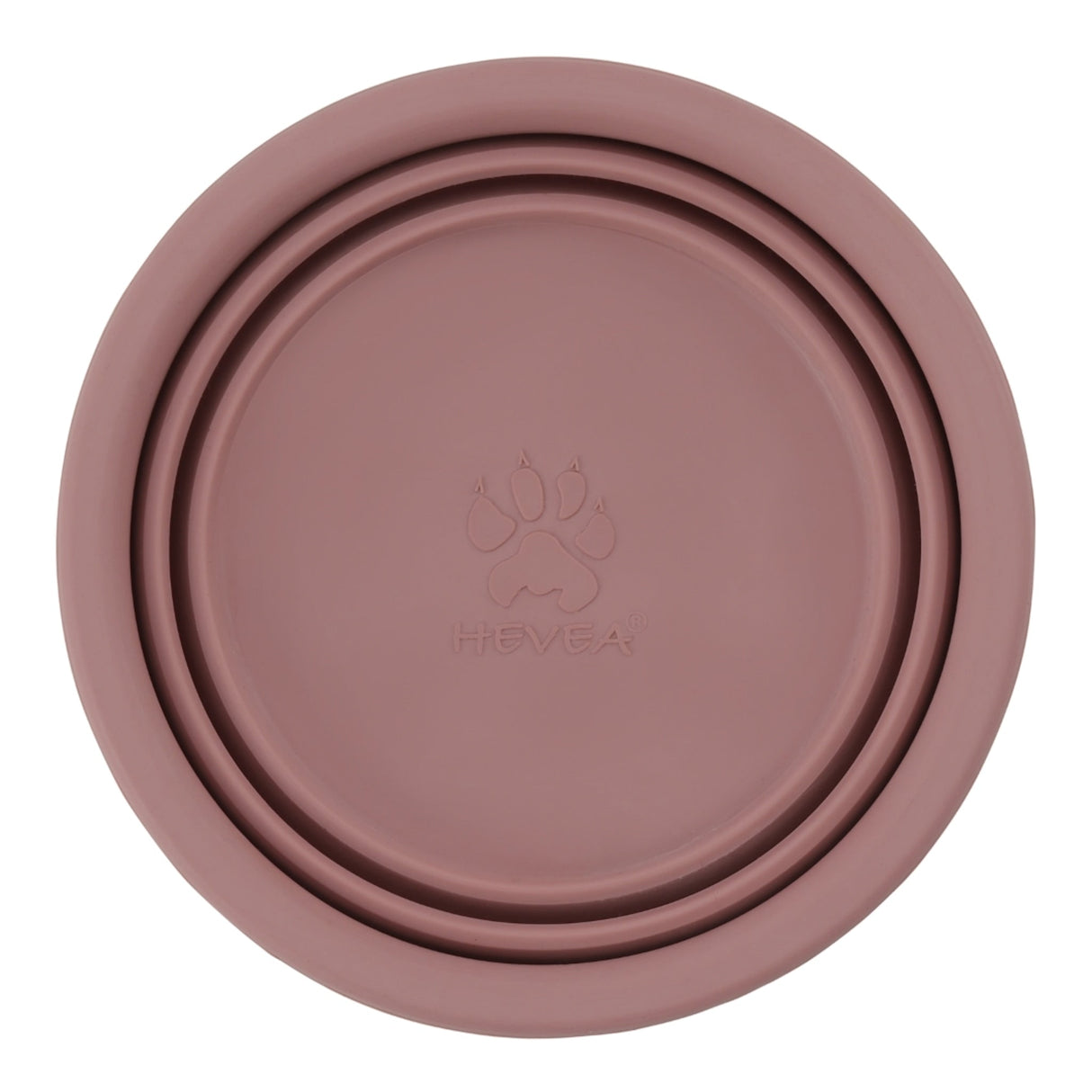 Dog Bowl on the Go in Natural Rubber -