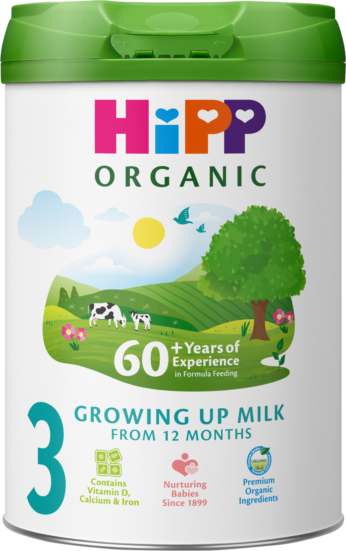 HiPP Organic 3 Growing up Baby Milk Powder from the 12 month onwards 800g