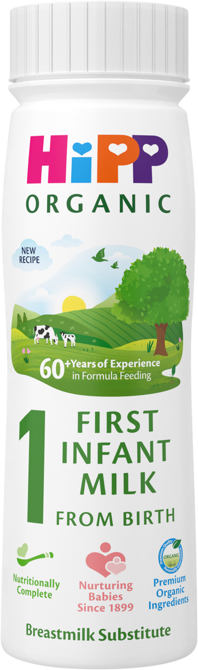 HiPP Organic First Infant Baby Milk Ready to feed liquid from birth