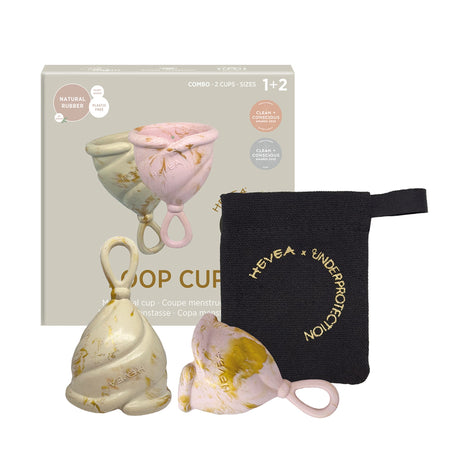 LOOP Menstrual Cup Combo - Sizes 1 & 2