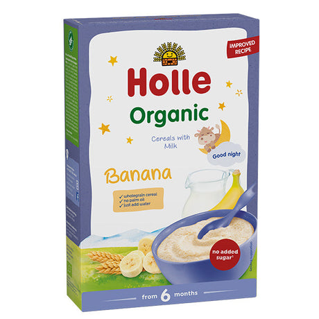 Holle Organic Baby Milk Cereal With Bananas