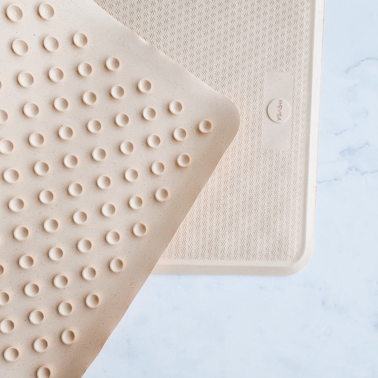 Big Bath Mat in Natural Rubber - Big