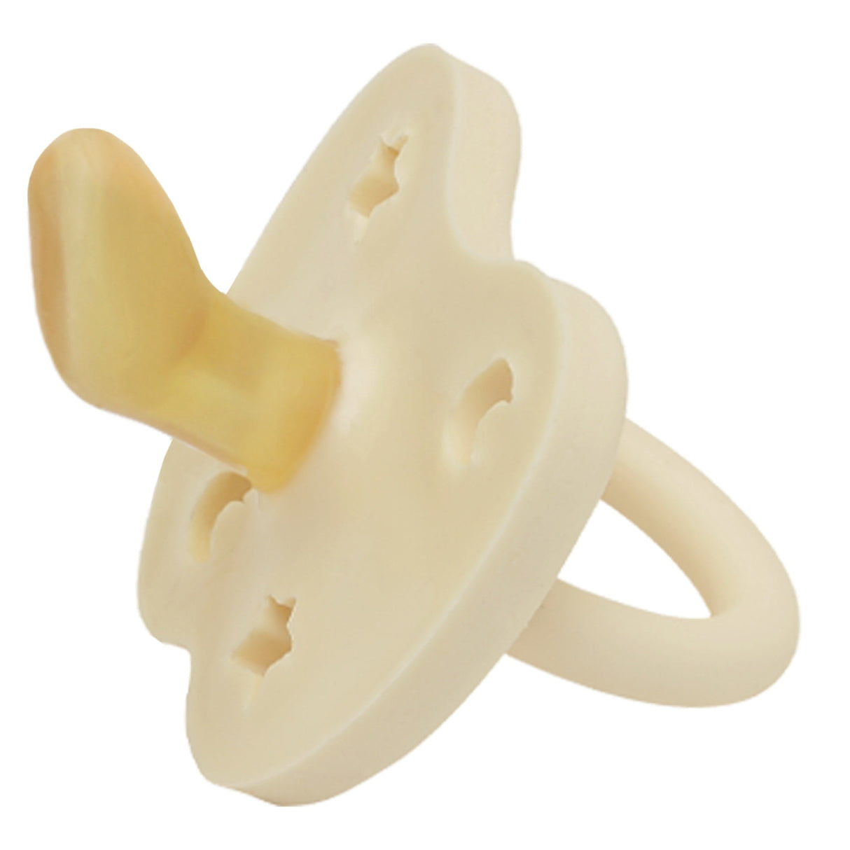 Trial Trio-Pack Natural Rubber Pacifiers - Three Teat Mix for Newborn 0+ Months - 0-3 months