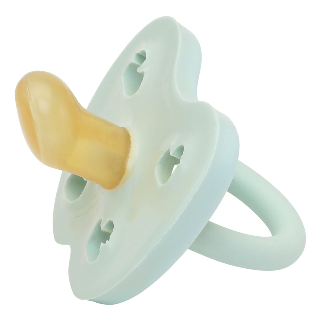 Trial Trio-Pack Natural Rubber Pacifiers - Three Teat Mix for Newborn 0+ Months - 0-3 months