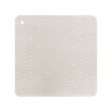 Hevea Natural Rubber Bath Mat Wave Sqaure