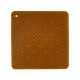 Hevea Natural Rubber Bath Mat Wave Sqaure