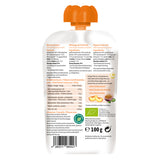 MOGLi Organic Fruit Pouch - Peach Apple Banana Passion Fruit & Oats