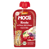 MOGLi Organic Fruit Pouch - Cherry Plum Apple Banana & Oats