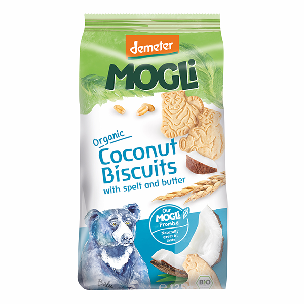 MOGLi Organic Coconut Biscuits