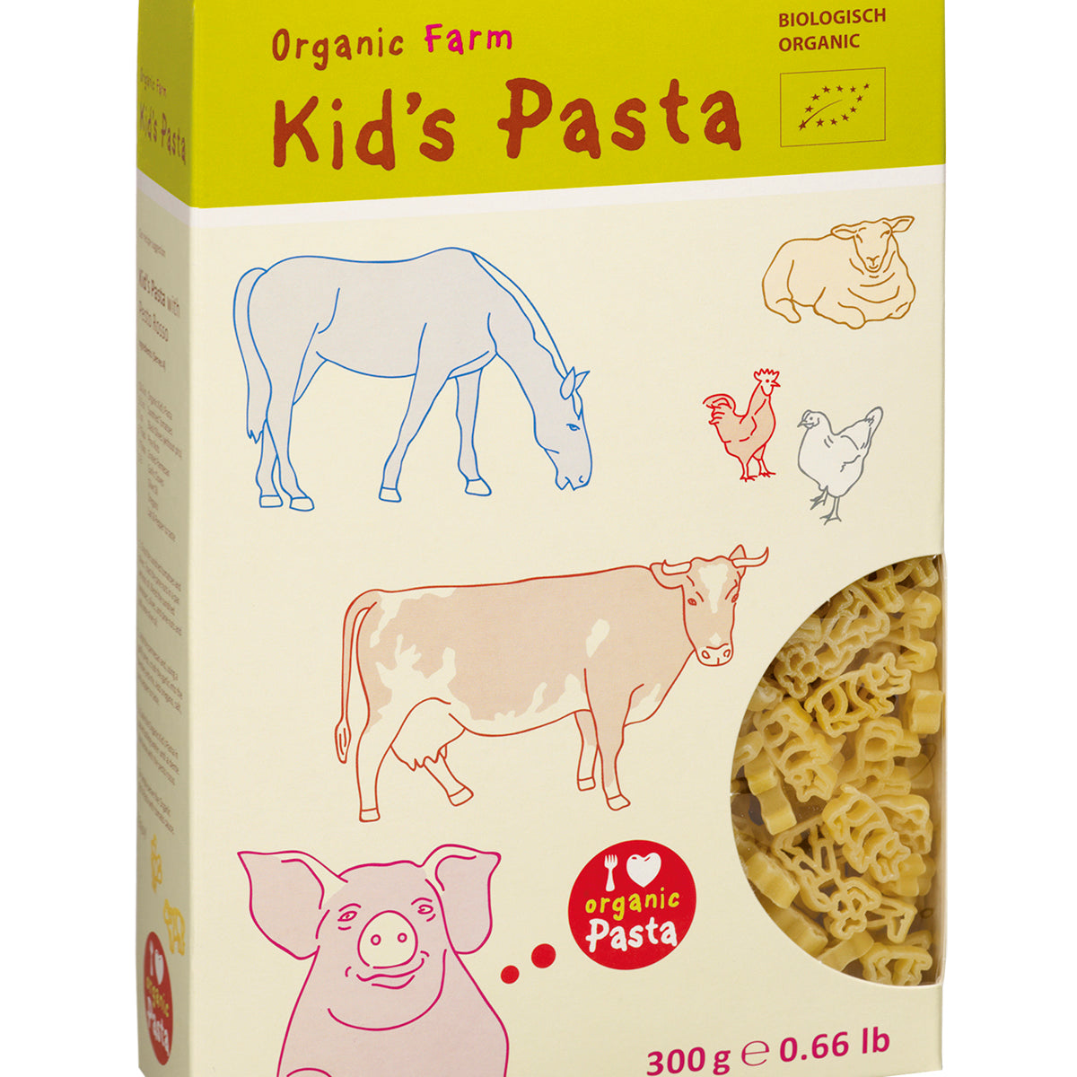 Alb Gold Organic Pasta for Babies and Kids - Farm Animal Shapes – The ...
