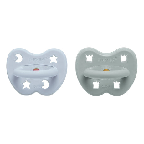 Natural Rubber Pacifier ROUND 3-36 Months Two-Pack - Round 3-36 months
