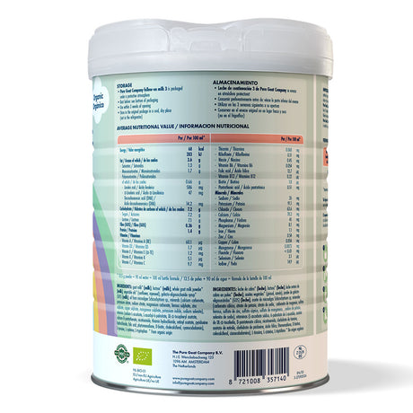 Pure Goat Company Organic Follow-on formula 3 - 800g