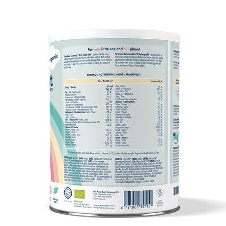 Pure Goat Company Organic PRE Infant Formula 1 - 400g