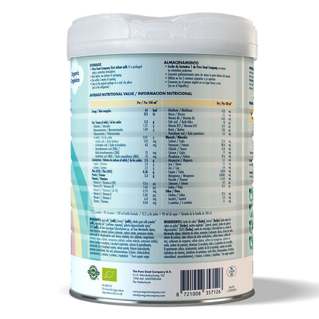 Pure Goat Company Organic PRE Infant Formula 1 - 800g