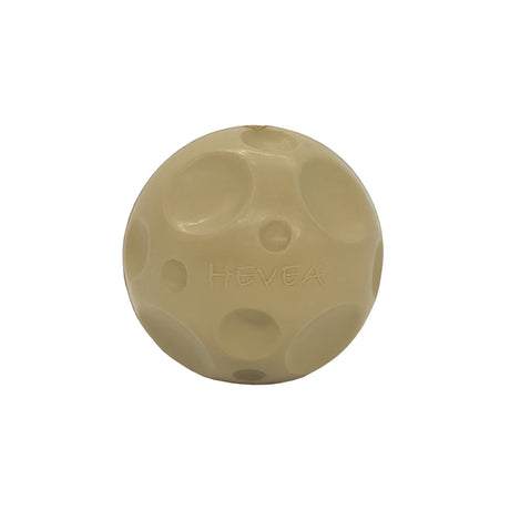 Moon Ball 2-in-1 Dog Activition & Fetch Toy in Natural Rubber -