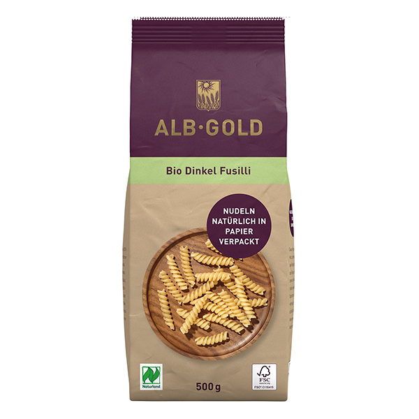 Alb Gold Organic Spelt Fusilli