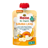 Holle Organic Baby Food Pouches - Banana Lama